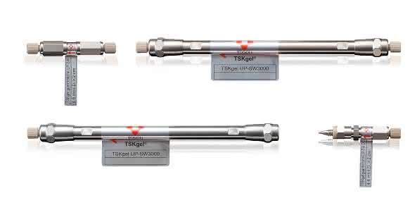 Tosoh Bioscience hat die bekannte TSKgel SW-Serie um 2-µm-UHPLC-Säulen erweitert. Sie eignen sich insbesondere für die Analyse von Antikörpern. Tosoh Bioscience hat die bekannte TSKgel SW-Serie um 2-µm-UHPLC-Säulen erweitert. Sie eignen sich insbesondere für die Analyse von Antikörpern.