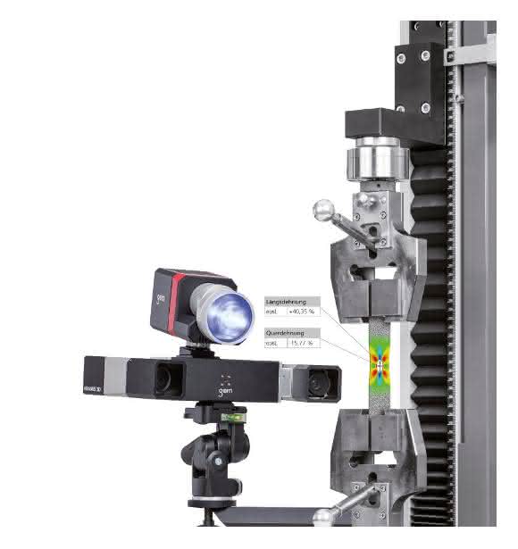 Materialprüfung mit der Aramis 3D-Camera Materialprüfung mit der Aramis 3D-Camera