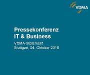 Bilderstrecke (8 Bilder): VDMA IT-Report 2016