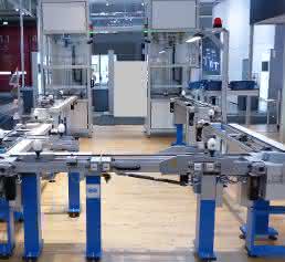 Werkstückträger-System Stein-Automation Motek