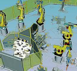 Anlagensimulation: Vom Roboter bis zur Schraube durchgeplant