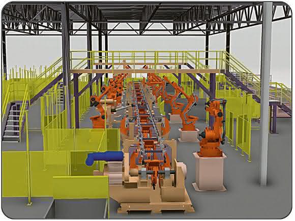 Simulation mit Delmia V6