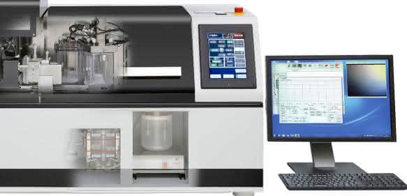 Das MSE-Testsystem analysiert die Oberflächenfestigkeit und sogar die Festigkeitsverteilung verschiedenster Materialien von gelartig bis diamanthart, ohne darunter liegende Schichten oder Substrate zu beschädigen (Bild: Rubröder International Trading GmbH)