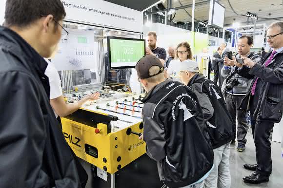 Pilz automatisierter Kicker