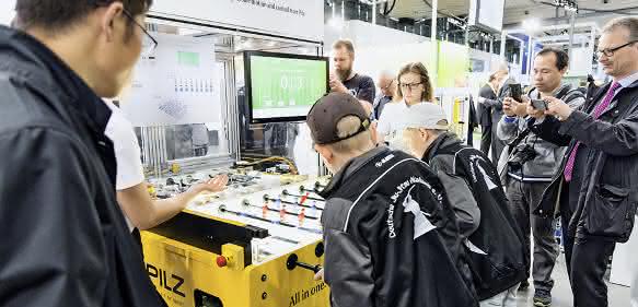 Pilz automatisierter Kicker Pilz automatisierter Kicker