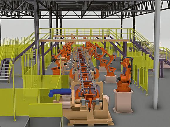 Simulation mit Delmia V6 Simulation mit Delmia V6