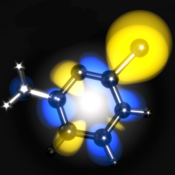 Thiocytosin kann die Energie von UV-Licht speichern und diese für chemische Reaktionen einsetzen (Copyright: Sebastian Mai).