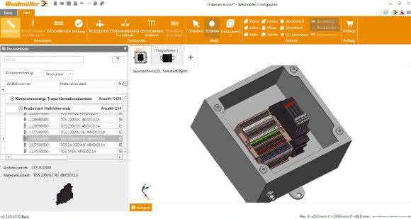 Weidmüller Configurator 3D-Modelle Weidmüller Configurator 3D-Modelle