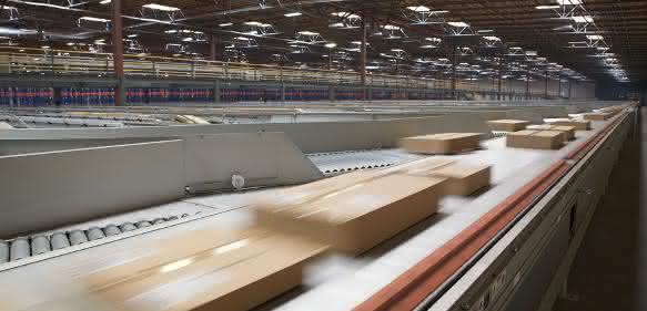 Dematic linearer Sorter
