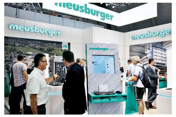 AMB-Messestand Meusburger