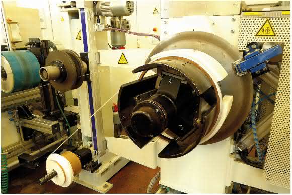 Coilaufnahme Haspel Coilaufnahme Haspel Kohler Maschinenbau