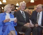 Gisela Sick, Winfried Kretschmann, Robert Bauer Sick-Jubiläum: Gisela Sick, Winfried Kretschmann, Robert Bauer