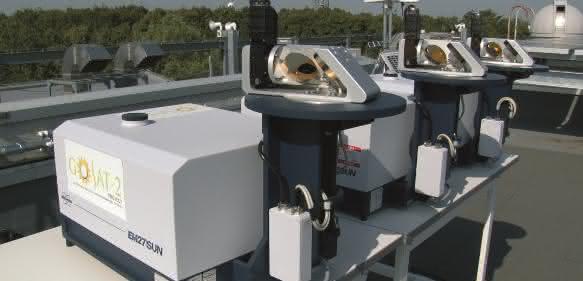 FT-IR Fernerkundungssystem: EM27/SUN. (Foto: Bruker Optik GmbH) FT-IR Fernerkundungssystem: EM27/SUN. (Foto: Bruker Optik GmbH)