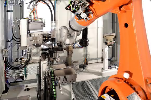 KUKA KR QUANTEC für alle Prozessschritte bei Wieland Anlagentechnik