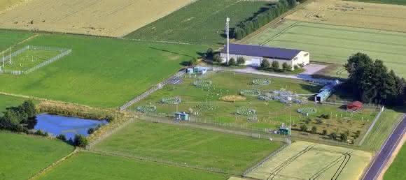 Klimafolgen-Forschungsstation in Linden. Foto: Stefan Wißmer
