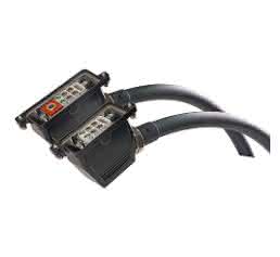 Anschlussfertiges Kabel-/Steckverbindersystem
