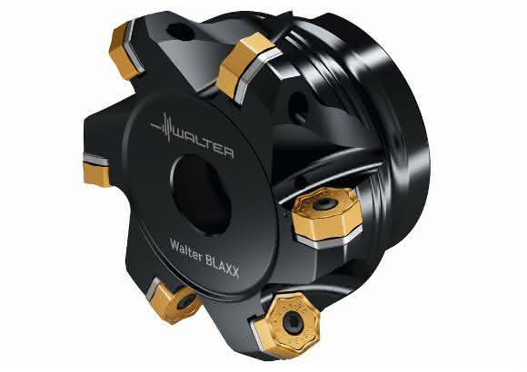Tiger•tec Gold im Walter BLAXX Heptagon-Fräser M3024