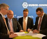 Huber+Suhner und Weidmüller kooperieren