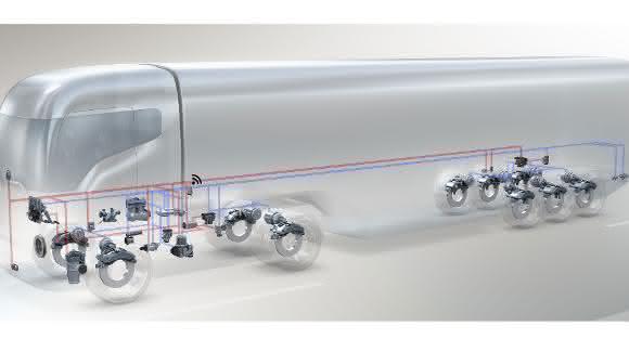 Gläserner Truck Knorr-Bremse auf der IAA Nutzfahrzeuge