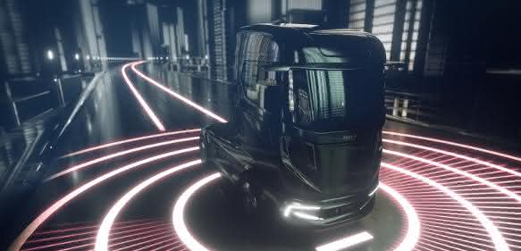 Konzeptstudie „VisionX“ Lkw 2026