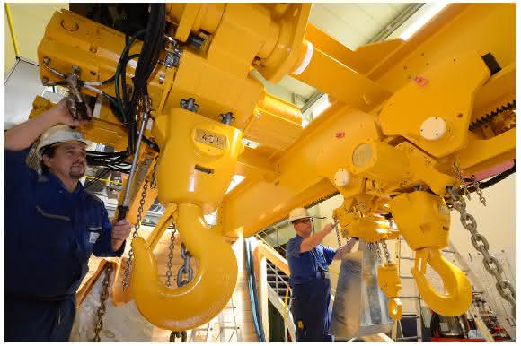 Kransyste JJDN Offshore-Bohrinsel