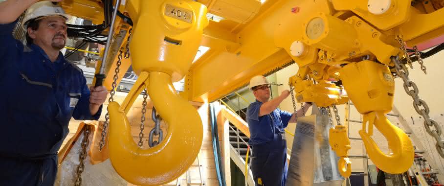 Kran Kransyste JJDN Offshore-Bohrinsel