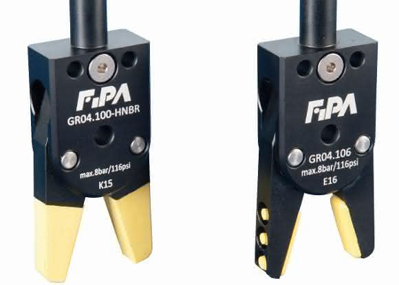 FIPA Greifzangen mit HNBR-Elastomeren
