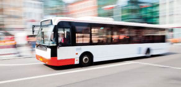 Kabel im Linienbus