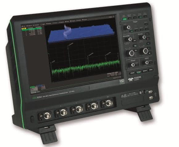 HDO4000-Oszilloskop mit 16-fach höheren Y-Auflösung (Bild: Telemeter Electronic) HDO4000-Oszilloskop mit 16-fach höheren Y-Auflösung (Bild: Telemeter Electronic)