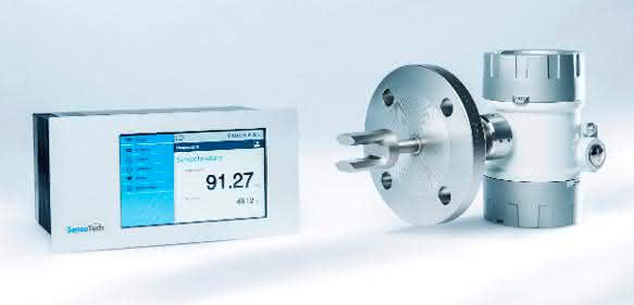 Die LiquiSonic® Analysenmesstechnik von SensoTech überwacht online mit nur einem Schallgeschwindigkeitssensor die Schwefelsäure- und Oleumkonzentration direkt im Prozess. (Bild: SensoTech)