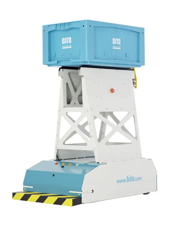 Bito Selbstfahrendes Transportsystem LEO Locative Bito Selbstfahrendes Transportsystem LEO Locative