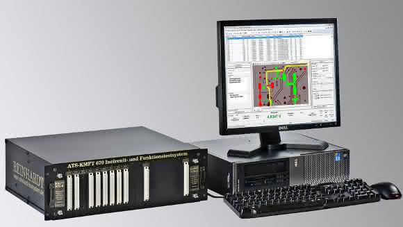 Reinhard Testsystem 670-6 mit Computer