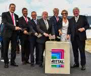 Grundsteinlegung bei Rittal Grundsteinlegung bei Rittal