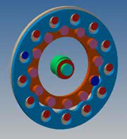 Koaxiale Exzentergetriebe