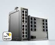 Ethernet Switches: Schaltschrank-Platz gut genutzt