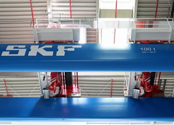 SKF Großlager-Prüfzentrum