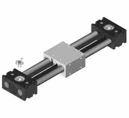 Zahnriemenachse: Positionierachse für flexiblen Einbau Zahnriemenachse: Positionierachse für flexiblen Einbau