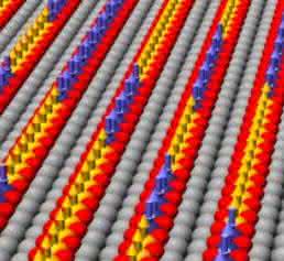 Eindimensionale Atomketten: Magnetische Atome in Reih und Glied Eindimensionale Atomketten: Magnetische Atome in Reih und Glied