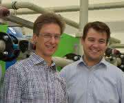 Dr.-Ing. Fernando Gehre (links) und Lutz Bohmerich
