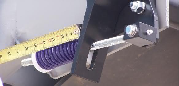 Flexco Federspannsystem für Förderbänder
