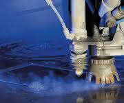 Wasserstrahlschneidanlage Wasserstrahlschneidanlage bei WMH