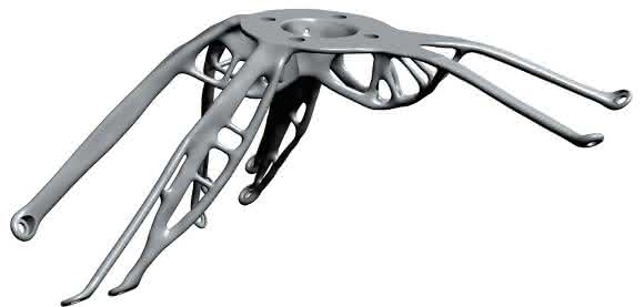 Computerrendering des finalen Designs