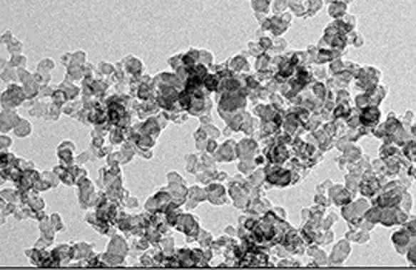 Agglomerate von Rußpartikeln aus der Verbrennung von Schiffsdiesel. (Quelle: Universität Rostock)