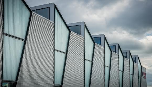 Hallenfassade Hawe Hydraulik