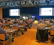 180 experts from various company divisions were interested in new developments in 3D measurement technology. (Image: GOM) 180 experts from various company divisions were interested in new developments in 3D measurement technology. (Image: GOM)