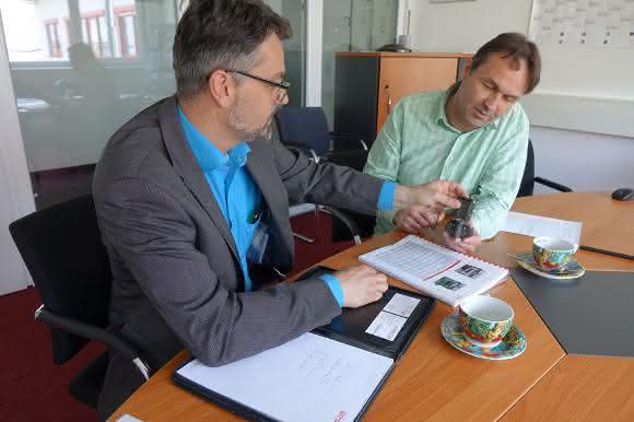Harry Kern und Sven Wollstadt