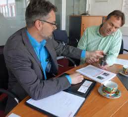 Harry Kern und Sven Wollstadt Harry Kern und Sven Wollstadt