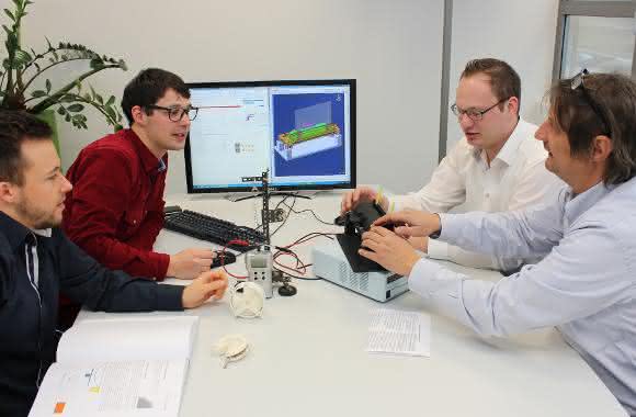 Christian Bender, Daniel Gruner, Sven Kübler und Hannes Rogl Christian Bender, Daniel Gruner, Sven Kübler und Hannes Rogl
