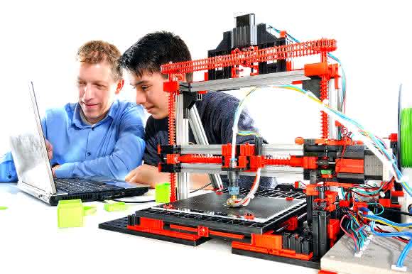 3D-Drucker selber bauen Fischertechnik 3D-Drucker Baukasten