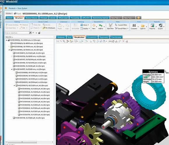 PLM-Software Windchill 11 von PTC